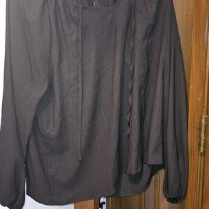 Elegant Black Women's Top